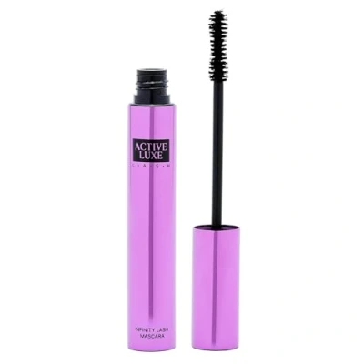 Imagen de Active Luxe Infinity Lash Mascara Pestañas infinitamente largas Fórmula vegana y libre de crueldad para un volumen longitud dramáticos 24 horas uso, resistente a las manchas fácil usar