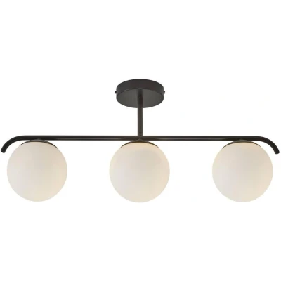 Imagen de Nordlux Plafón Grant 3 luces, negro
