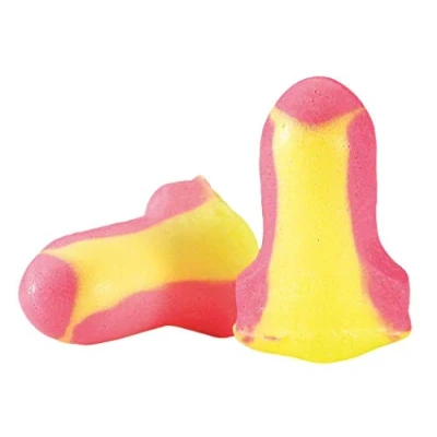 Imagen de Howard Leight Honeywell LaserLite Tapones para los oídos 3301271 Recarga, Desechables, Sin Cordón, Se Adaptan a Todos Tamaños, Amarillo y Magenta, Forma de T, SNR 35 dB (Paquete 500 Pares)