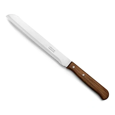 Imagen de Arcos Serie Latina, Cuchillo Panadero, Hoja serrada de 170mm, Mango Madera