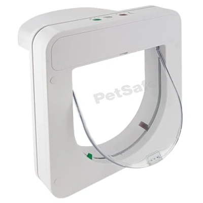 Imagen de PetSafe Petporte, Gatera para Gatos con Microchip, Puerta Inteligente Smart Flap, Acceso Selectivo Reconocimiento de Chip, hasta 7kg