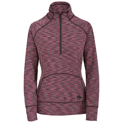 Imagen de Trespass TP50 Moxie activa de la parte superior, mujer, color rosa (Raspberry Marl), tamaño XXS