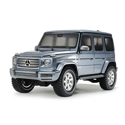 Imagen de Tamiya 58675 1:10 RC MB G Class G500 (CC 02) Kit, para Montar, Instrucciones de Montaje ilustradas, Coche/vehículo teledirigido, modelismo, Hobby, reproducción Fiel, detallado