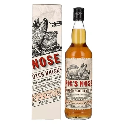 Imagen de Pig&#039;s Nose Blended Scotch Whisky 40% Vol. 0,7l in Giftbox