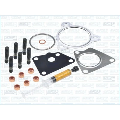Imagen de ALANKO 10920631 Juego de montaje, turbocompresor con juntas perno anclaje, tuerca, instrucciones montaje OPEL: Zafira B