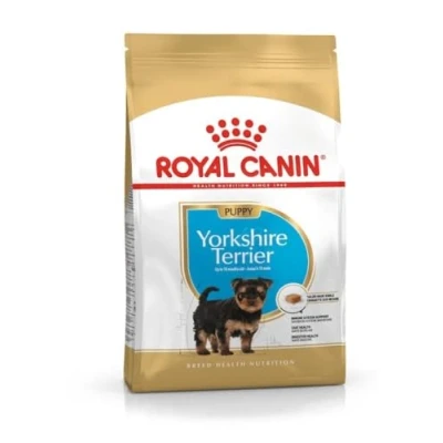 Imagen de Royal Canin Yorkshire Terrier Cachorro Paquete Triple 3 x 500 g Alimento seco para Cachorros reforzar el Sistema inmunitario un Pelo Bonito y una Buena dentadura