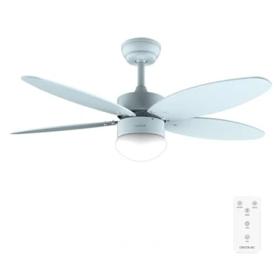 Imagen de Cecotec Ventilador de Techo con luz EnergySilence Aero 4260 Full Sky 40 W motor DC y 42 LED, Mando a distancia, Temporizador, 6 Velocidades 5 Aspas Reversibles
