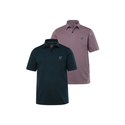 Imagen de JP1880 2ERPACK Seitenschlitze Regular FIT Polo, Hombre, Talla: 8XL, Mauve