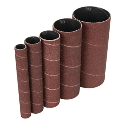 Imagen de Triton 571768 Rodillos de Lija Óxido Aluminio, Marrón, Set 5 Piezas