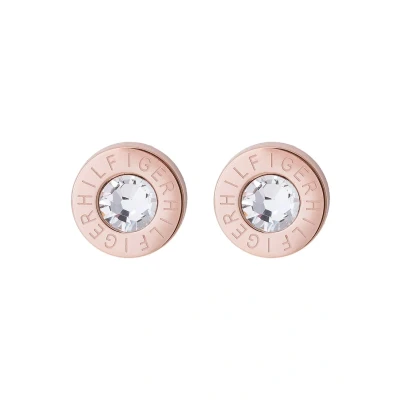 Imagen de Tommy Hilfiger Classic Signature Pendientes roségoldcoloured, Mujer, Talla: One Size, Roségold coloured