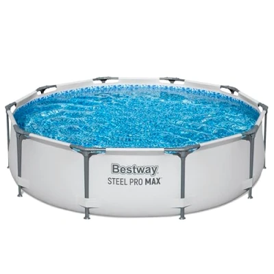 Imagen de BESTWAY 56406D Piscina Desmontable Tubular Steel Pro Max 305 x 76 cm, Multicolor