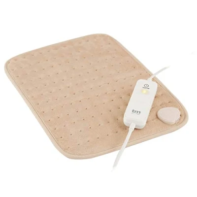 Imagen de TM Electron TMHEP113 Almohadilla Eléctrica lavable tamaño XXL para Cuello y Espalda, 100W de pontencia con 3 niveles temperatura autoapagado, 90x60cm