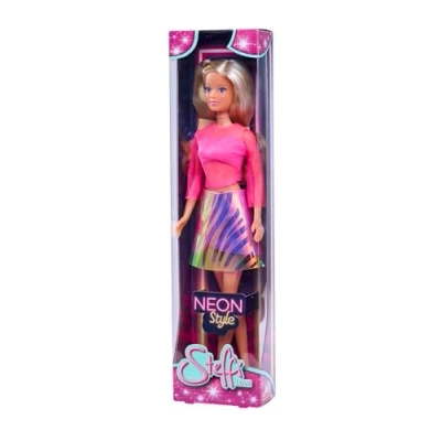 Imagen de Simba Steffi Love Neon Style 105733665 Muñeca de 29 cm, a Partir 3 años