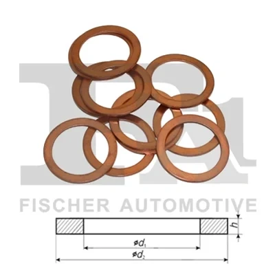 Imagen de FA1 777.520.010 Anillo obturador OPEL: Vectra C Berlina, MAZDA: 3 Hatchback