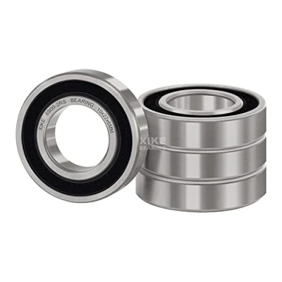 Imagen de XiKe 6900 2RS Rodamientos de bolas sellados 10x22x6mm Acero al cromo, Pre lubricado, Doble junta goma, 6900RS Cojinetes ranura profunda, Paquete 4.
