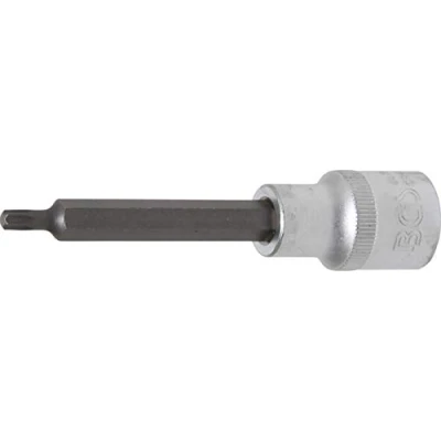 Imagen de BGS 4470 Punta de vaso longitud 100 mm entrada 12,5 (1/2&quot;) perfil en T (para Torx) T25