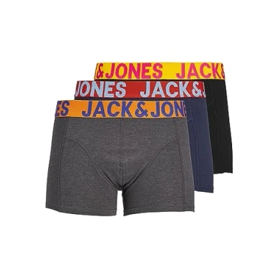 Imagen de Jack &amp; Jones Trunks 3 Pack Black XL