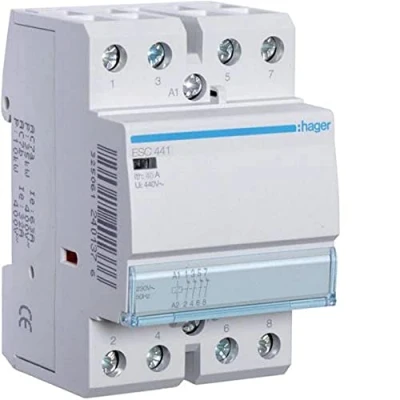 Imagen de Hager ESC441 Contactor, 40A, 4NC, 230V