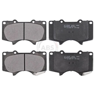 Imagen de A.B.S. 37420 Juego de pastillas freno con avisador acústico desgaste TOYOTA: Land Cruiser Prado 120, HILUX 3 Pick up, 150