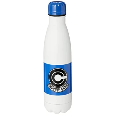 Imagen de Dragon Ball Z MDB25698 Botella de agua Acero 550ml (Capsule Corp) Juventud Unisex, Multicolor