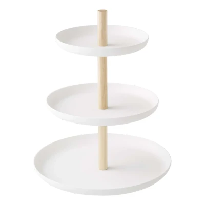 Imagen de Yamazaki Afternoon Tea Stand / Serving Tower Tosca 3 Layers
