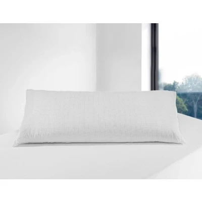 Imagen de SAVEL Almohada Antiestres con Doble Funda, Firmeza Media, 90 x 40 cm