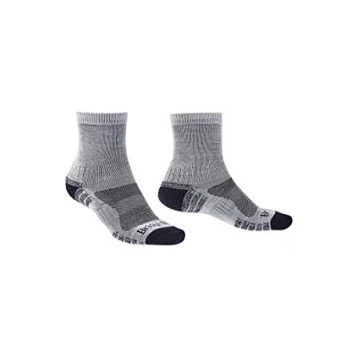 Imagen de Bridgedale Hike Botas Ligeras de Merino, Originales Calcetines, Hombre, Plateado/Azul Marino, M