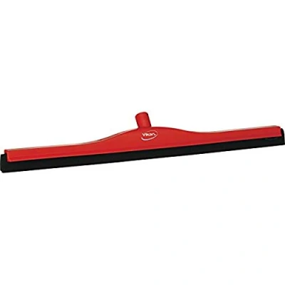 Imagen de Vikan Secador de suelo goma rojo 70 cm, Adecuado para Cerdos Porcino Ganadería