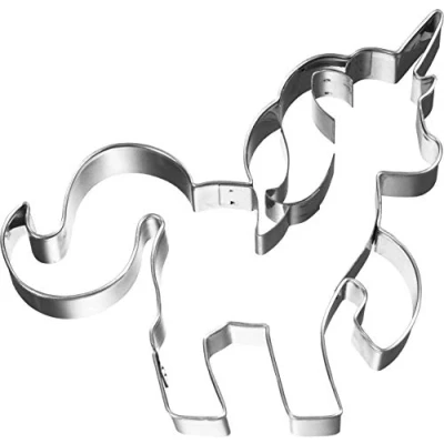 Imagen de Birkmann Back Artículo, Galletas Forma Unicornio, Gris, 5 x 3 2 cm