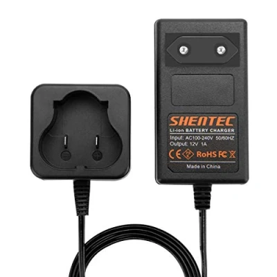 Imagen de Shentec Cargador de Batería Litio 12V Compatible con Negro y Decker BL1110 BL1310 BL1510 LB12 LBX12 LBXR12 Estilo pod