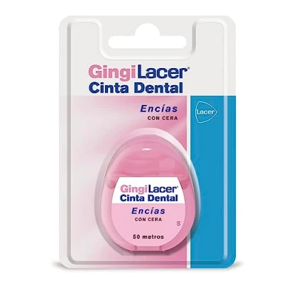 Imagen de CINTA DENTAL: la gran capacidad de limpieza y suavidad esta cinta, hace que sea idónea para higiene los espacios interdentales encías delicadas o especialmente sensibles.
