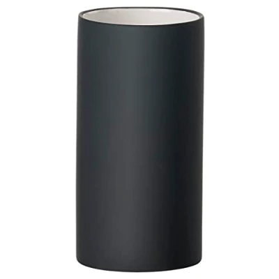 Imagen de Zone Denmark Solo Vaso para cepillos de Dientes (Porcelana, 12,2 cm), Color Negro