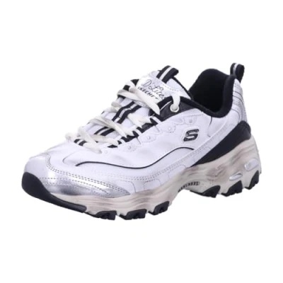 Imagen de Skechers D&#039;LITES Zapatillas black/multicoloured, Mujer, Talla: 38.5, Black/multi coloured Zapatos