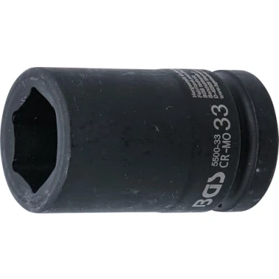 Imagen de BGS 5500 33 Llaves de vaso impacto hexagonal, largo entrada 25 mm (1&quot;)