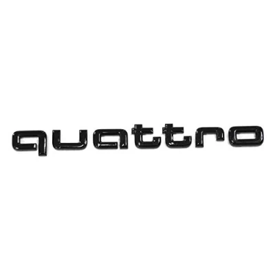 Imagen de Audi 4KE071806 Quattro Emblema de tuning, color negro