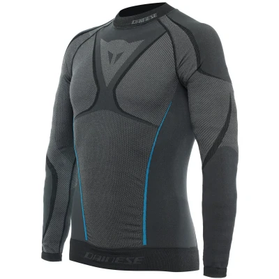 Imagen de Dainese Dry LS Capa de Base Superior, Negro/Azul, L para Hombre
