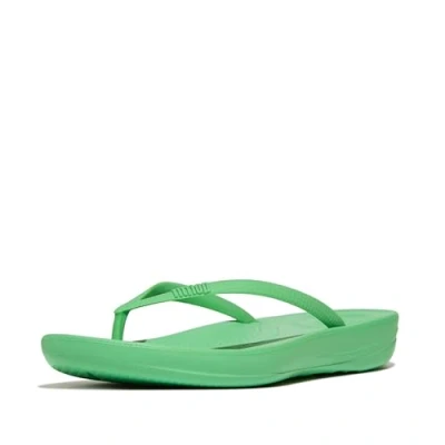 Imagen de Fitflop Iqushion Ergonomic Sandalias de dedo, Mujer, Talla: 36, Pop green Zapatos