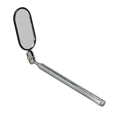 Imagen de RIVERWELD Herramientas de Clip Bolsillo Espejo Giratorio del Brazo inspección telescópico Ajustable 60L x 3W