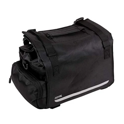 Imagen de Zefal Z Traveler 60 Bolsa Alforjas Al Portabultos, Unisex Adulto, Negro, 20 litros