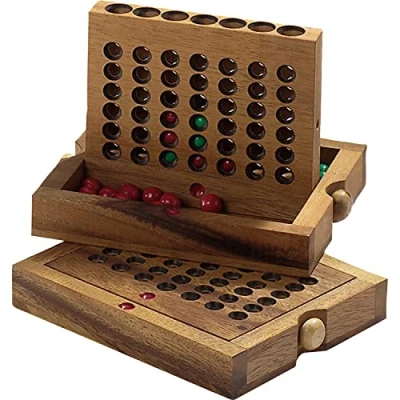 Imagen de Philos 6302 Juego de las 4 en raya madera, grande [Importado Alemania]