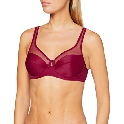 Imagen de DIMSujetadorGenerousAD03983Con ArosRouge Verni90C75% Poliamida, 25% Elastano