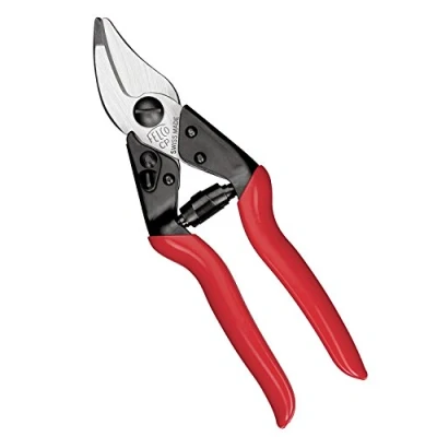 Imagen de FELCO CP Tijeras universales para el hogar + jardín (tijeras madera, papel, cartón, alambre de hierro, cuero, goma, longitud 205 mm, mango con plástico)