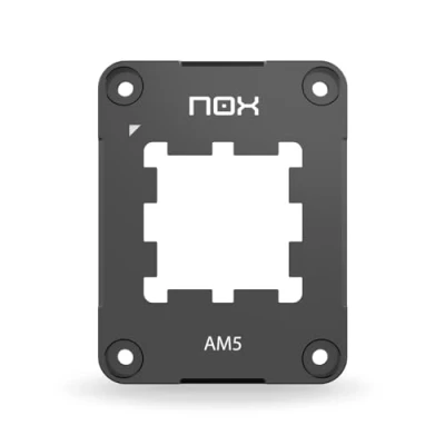 Imagen de NOX XTREME PRODUCTS HUMMER SHIELD AMD Soporte de disipador calor para CPU, compatible con AM5 y AM4, aleación acero, color negro