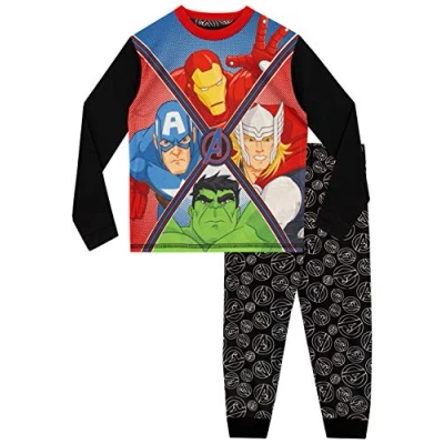 Imagen de Marvel Pijamas de Manga Corta para niños Avengers Multicolor 4 5 Años