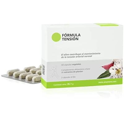 Imagen de Fórmula Tensión * 400 mg / 60 cápsulas Origen 100% vegetal con extractos titulados