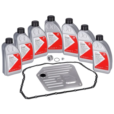 Imagen de FEBI BILSTEIN 176899 Kit piezas, cambio aceite caja automática con junta, tornillo purga junta tórica, AUDI: A8 D2