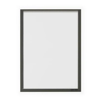 Imagen de Durable 400757 Soporte magnético para documentos (A4, resistente a los rayos UV, 5 unidades), color gris