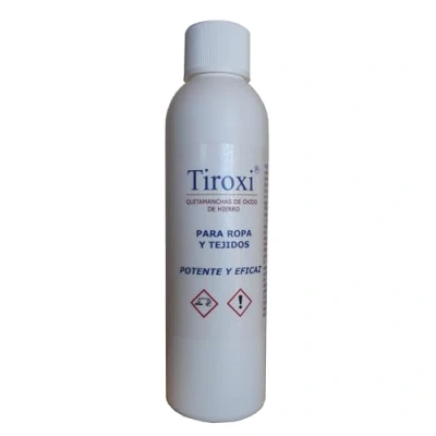 Imagen de Tiroxi Quitamanchas de óxido Hierro para Ropa y Tejidos, instantaneo (250 mL)