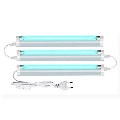 Imagen de bulbo de lámpara UV, ozono cuarzo T5 Tubo UVC esterilizador ultravioleta portable del hogar llevaron la luz para Cuidados en el Iluminación interior,3 light,6W