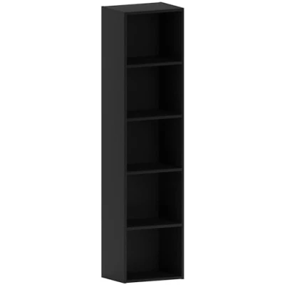 Imagen de Vida Designs Estantería Oxford Cube, Madera, Negro, 5 Niveles